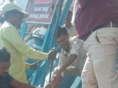 खल्लारी माता मंदिर के रोपवे का तार टूटा, एक की मौत, 16 घायल