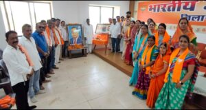 भाजपा जिला कार्यालय में धूमधाम से मनाई गई डॉ. भीमराव अंबेडकर जयंती, संविधान निर्माता के विचारों को अपनाने का लिया संकल्प