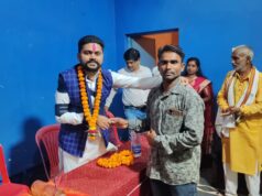 बिरकोनी में आयोजित कर्मा जयंती में शामिल हुए तुषार