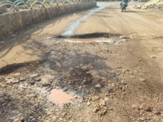 किरंदुल का 12.5 करोड़ का गौरव मार्ग फिर बन गया गड्ढों का गड्ढा, जनता परेशान, प्रशासन मौन