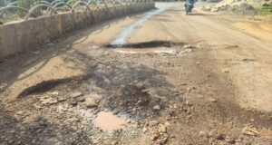 किरंदुल का 12.5 करोड़ का गौरव मार्ग फिर बन गया गड्ढों का गड्ढा, जनता परेशान, प्रशासन मौन