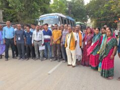 श्रीरामलला दर्शन योजना: रायगढ़ जिले के 104 तीर्थयात्री अयोध्या धाम के लिए रवाना