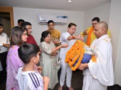 विधायक डॉ. संपत ने पलक-पावड़े बिछा किया सोमनाथ ज्योतिर्लिंग और संतों का स्वागत