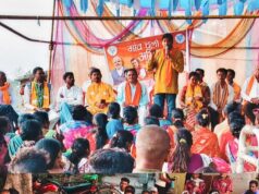 डूमरबाहाल में भाजपा का शक्ति प्रदर्शन, मनीष सिन्हा के नेतृत्व और चवन लाल बघेल के भाषण से बना जनआंदोलन