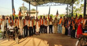 गांव चलो-बस्ती चलो अभियान: टेका में भाजपा का जनसंपर्क, लाभार्थियों से सीधा संवाद