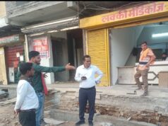 केवड़ाबाड़ी बस स्टैंड स्थित मटन मार्केट का आयुक्त ने किया औचक निरीक्षण, गंदगी व अतिक्रमण पर कार्रवाई के निर्देश