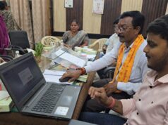 महापौर एवं सभापति ने भरा जनगणना ऑनलाइन स्व-गणना फॉर्म