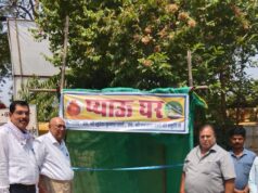 भीषण गर्मी में राहगीरों को मिलेगी राहत: गरियाबंद तहसील कार्यालय के पास प्याऊ घर का शुभारंभ