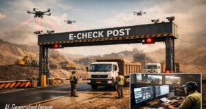 छत्तीसगढ़ में माइनिंग सेक्टर हुआ हाईटेक, ड्रोन से होगी मॉनिटरिंग