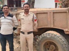 अवैध रेत परिवहन पर रामनगर पुलिस की कार्यवाही