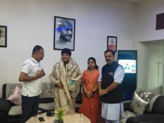 पालिका अध्यक्ष ने एनएमडीसी सीएमडी अमिताव मुखर्जी से की चर्चा