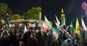 ईरान में मिसाइलों के बाद अब निकाली गई ड्रोन रैली, भारी संख्या में सेना के समर्थन में उमड़े लोग