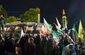 ईरान में मिसाइलों के बाद अब निकाली गई ड्रोन रैली, भारी संख्या में सेना के समर्थन में उमड़े लोग