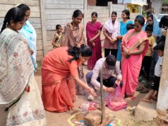 वार्ड-03 में 100 मीटर नाली निर्माण का भूमिपूजन, जलभराव से मिलेगी राहत*