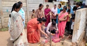 वार्ड-03 में 100 मीटर नाली निर्माण का भूमिपूजन, जलभराव से मिलेगी राहत*