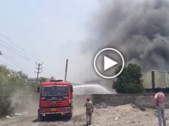 रायपुर के सड्डू इलाके में आग से हड़कंप, प्लास्टिक फैक्ट्री धू-धू कर जली