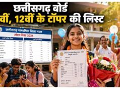 CGBSE Result 2026 : छत्तीसगढ़ के टॉपर्स ने रचा इतिहास, देखें 10वीं-12वीं के टॉप 10 विद्यार्थियों की पूरी लिस्ट