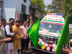 चिरमिरी से 12 नवीन 108 संजीवनी एक्सप्रेस एम्बुलेंस को हरी झंडी, स्वास्थ्य सुविधाओं को मिलेगा नया विस्तार