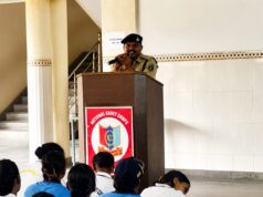 एनसीसी संयुक्त वार्षिक प्रशिक्षण शिविर में रायगढ़ पुलिस की विशेष जागरूकता पहल— कैडेट्स को यातायात, साइबर अपराध और पॉक्सो एक्ट की दी जानकारी