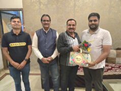 रायगढ़ पहुंचे उद्योग जगत के दिग्गज डी.के. सरावगी: के.के. फिल्म्स डायरेक्टर कमल शर्मा से हुई खास मुलाकात…