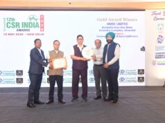 किरंदुल बैलाडीला आयरन ओर माइन को सामुदायिक विकास के लिए गोल्ड अवार्ड