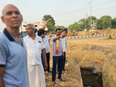 बरसात से पहले मैदान में उतरे महापौर जीवर्धन चौहान, नालों का किया औचक निरीक्षण