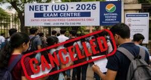 नीट यूजी 2026 की परीक्षा रद्द की गई, 3 मई को हुई थी आयोजित, पेपर लीक के बाद NTA ने लिया फैसला