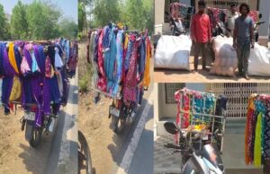 महासमुंद-धमतरी पुलिस की बड़ी कार्रवाई, कपड़ों के ढेर में छिपा मिला 378 किलो गांजा