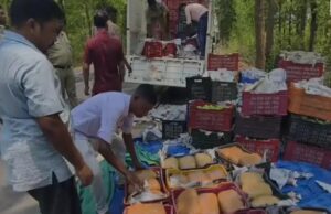 ऑपरेशन आघात में बड़ी सफलता: पिकअप वाहन से 2 क्विंटल गांजा बरामद, तस्कर गिरफ्तार