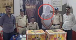 जीआरपी ने ट्रेन से 4 लाख का गाँजा किया जब्त, एक आरोपी गिरफ्तार, मामला दर्ज