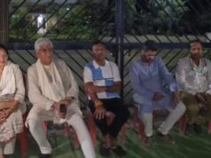 आर्म्स एक्ट मामले पर सूरजपुर में सियासी संग्राम, कांग्रेस का थाने के बाहर धरना