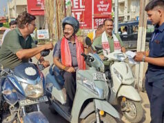 VIP कल्चर से अलग दिखे डिप्टी CM अरुण साव, स्कूटी चलाकर पहुंचे औचक निरीक्षण पर