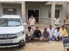 कर्ज की रकम वसूलने के लिए रची साजिश, 6 आरोपी पहुंचे सलाखों के पीछे