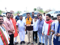 वित्त मंत्री ओपी चौधरी का कांकेर आगमन पर आत्मीय स्वागत
