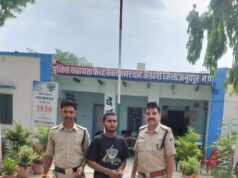 चौकी वेंकटनगर पुलिस द्वारा हत्या के मामले में पुलिस अभिरक्षा से भागने वाले आरोपी को विशाखापट्टनम से किया गिरफ्तार