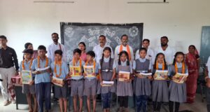 कुरेली संकुल स्तरीय शाला प्रवेशोत्सव का हुआ आयोजन