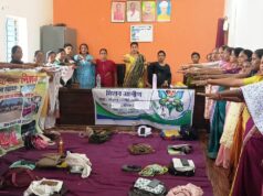 स्वच्छ गाँव: सुरक्षित जलवायु अभियान के तहत आंगनबाड़ी कार्यकर्ताओं ने लिया स्वच्छता एवं पर्यावरण संरक्षण का संकल्प