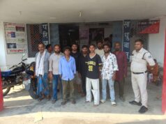 जमीन विवाद में घर में घुसकर मारपीट, तोड़फोड़ और बलवा करने वाले 9 आरोपी गिरफ्तार