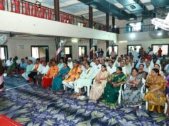 राजस्थान भवन मनेंद्रगढ़ में बड़ी संख्या में लोगों ने सुनी प्रधानमंत्री नरेंद्र मोदी की ‘मन की बात’ स्वास्थ्य मंत्री श्याम बिहारी जायसवाल एवं भाजपा जिलाध्यक्ष चम्पा देवी पावले के नेतृत्व में हुआ आयोजन