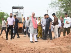 उप मुख्यमंत्री अरुण साव ने इंटिग्रेटेड स्पोर्ट्स स्टेडियम का किया स्थल निरीक्षण, कुछ दिनों पहले शुरू हुआ है काम