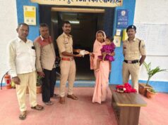गरियाबंद पुलिस की तत्परता, महिला की गुम हुई चांदी की करधन महज 20 मिनट में खोजकर किया गया सुपुर्द