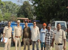 सरगुजा में अवैध खनिज परिवहन पर बड़ी कार्रवाई, 9 ट्रैक्टर जब्त