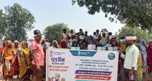 जनपद पंचायत भरतपुर अंतर्गत विभिन्न ग्राम पंचायतों में मनाया गया रोजगार दिवस
