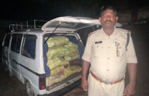 बिजुरी पुलिस की अवैध कोयला परिवहन पर बड़ी कार्यवाही: 32 बोरी चोरी का कोयला और ओमनी कार जब्त, ₹2.10लाख का सामन बरामद