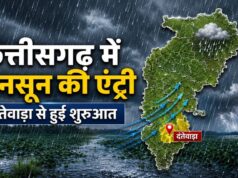 अब बरसेंगे बादल! दंतेवाड़ा से शुरू हुआ मानसून का सफर, 60 किमी रफ्तार से चलेंगी हवाएं