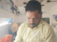 चलती एम्बुलेंस में गूंजी किलकारी, 108 टीम ने कराया सुरक्षित प्रसव