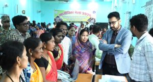 स्वरोजगार एवं आजीविका संवर्धन के लिए लगा आजीविका मेला