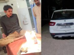 कवरेज से लौट रहे पत्रकारों को कार ने मारी टक्कर, फिर कुचलने की कोशिश का आरोप; VIDEO वायरल