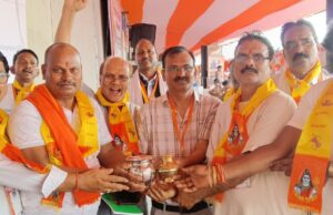 वरिष्ठ साहित्यकार उपाध्याय ने -“सोमनाथ स्वाभिमान सांस्कृतिक यात्रा -“को छत्तीसगढ़ की सांस्कृतिक चेतना, राष्ट्रीय गौरव एवं भारतीय मूल्यों के लिए नई चेतना – बताया