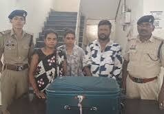 बिलासपुर पुलिस की बड़ी कार्रवाई, 6.25 लाख का गांजा जब्त, 2 महिलाएं समेत 3 गिरफ्तार